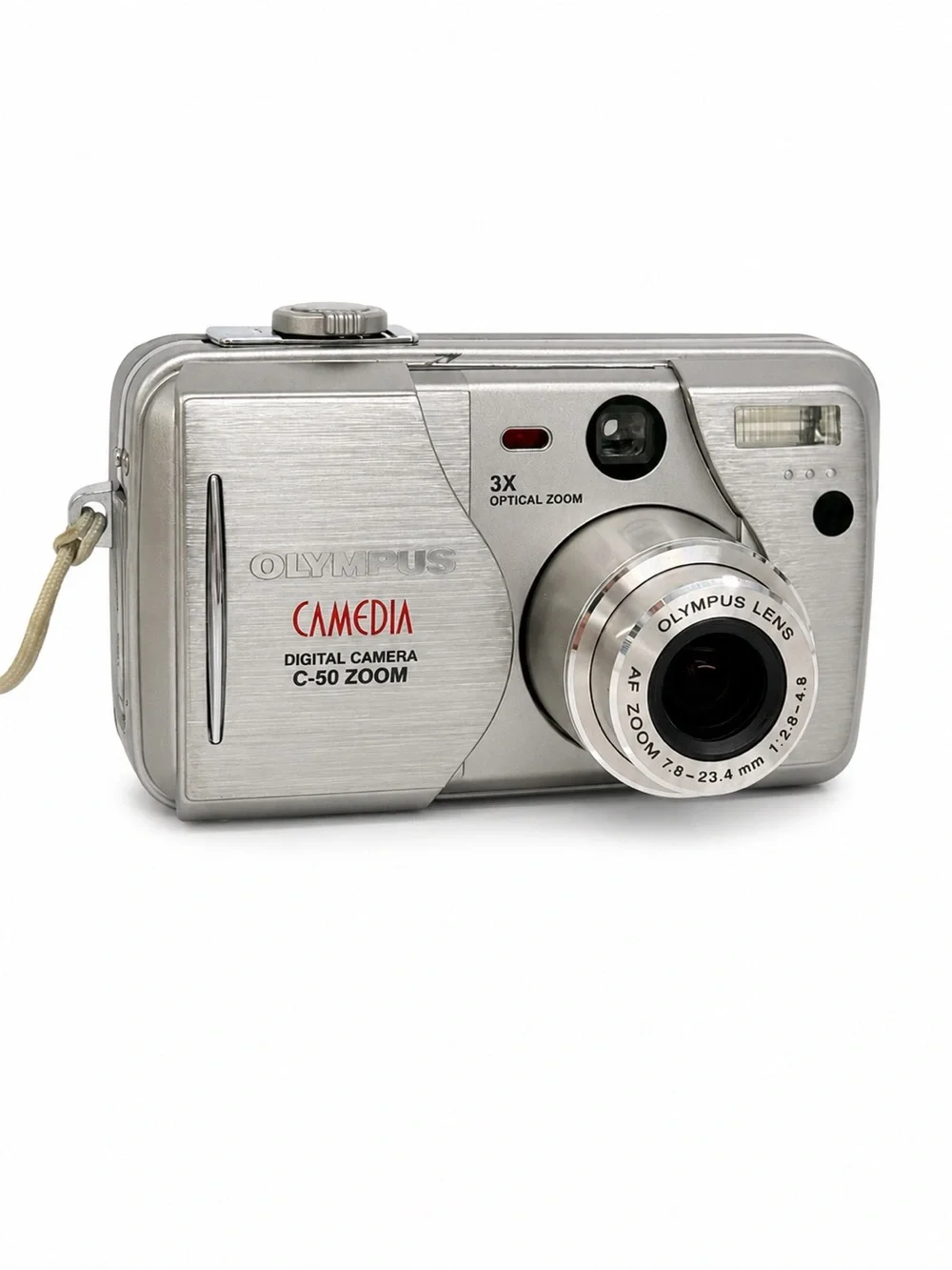 Olympus Camedia C-50 Zoom 5MP Digital Camera - Bundle - New Battery 32mb XD Card